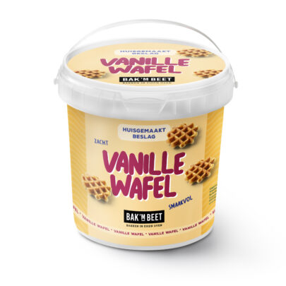 vanille wafel beslag